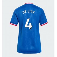 Manchester United Matthijs de Ligt #4 Vieraspaita Naiset 2026-27 Lyhythihainen